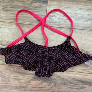 Pink Victoria’s Secret bikini top